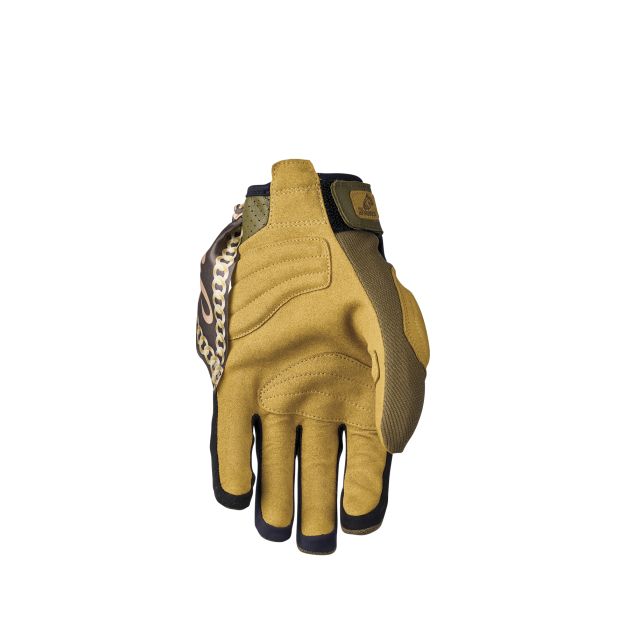 Gants moto femme vintage Five Scrambler Woman - Kaki Beige