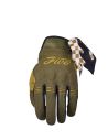 Gants moto femme vintage Five Scrambler Woman - Kaki Beige