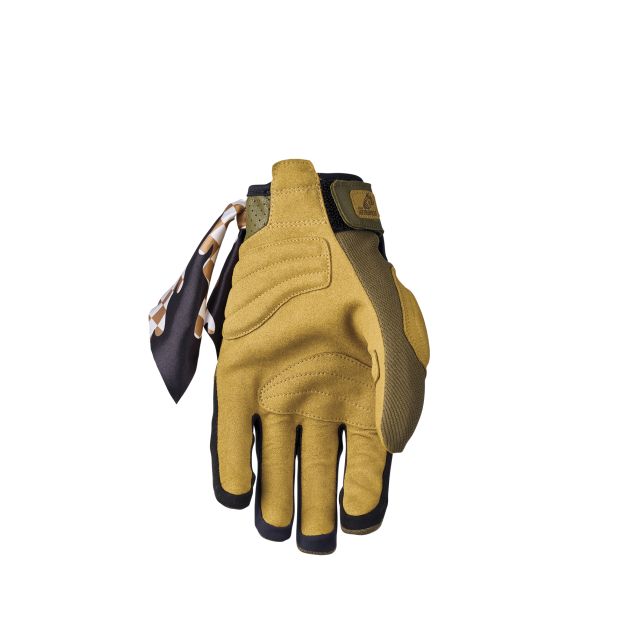 Gants moto femme vintage Five Scrambler Woman - Kaki Beige