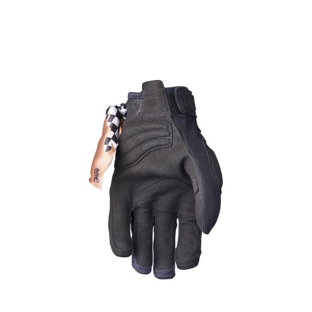 Gants moto femme vintage Five Scrambler Woman - Noir