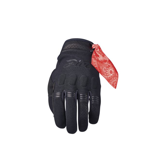 Gants moto femme vintage Five Scrambler Woman - Noir