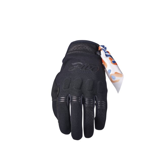 Gants moto femme vintage Five Scrambler Woman - Noir