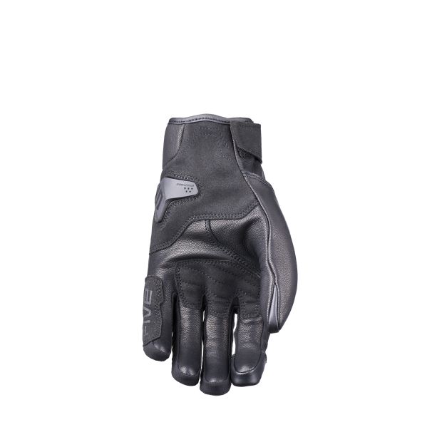 Gants moto route Five RS Leather - Noir
