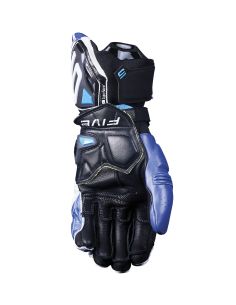 Gants moto sport Five RFX1 Evo - Blanc Bleu 2