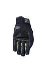 Gants moto sport Five RSX - Camo Noir Jaune fluo