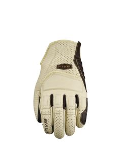 Gants moto vintage Five Tucson - Beige