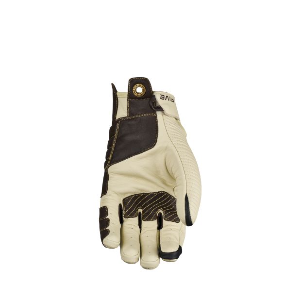 Gants moto vintage Five Tucson - Beige