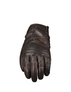 Gants moto vintage Five Tucson - Marron