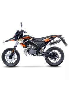 Collecteur d'échappement inox LEOVINCE - APRILIA SX / RX 50 / DERBI SENDA SMX / RACING / X-TREM / LIMITED 2018 - 2020 2