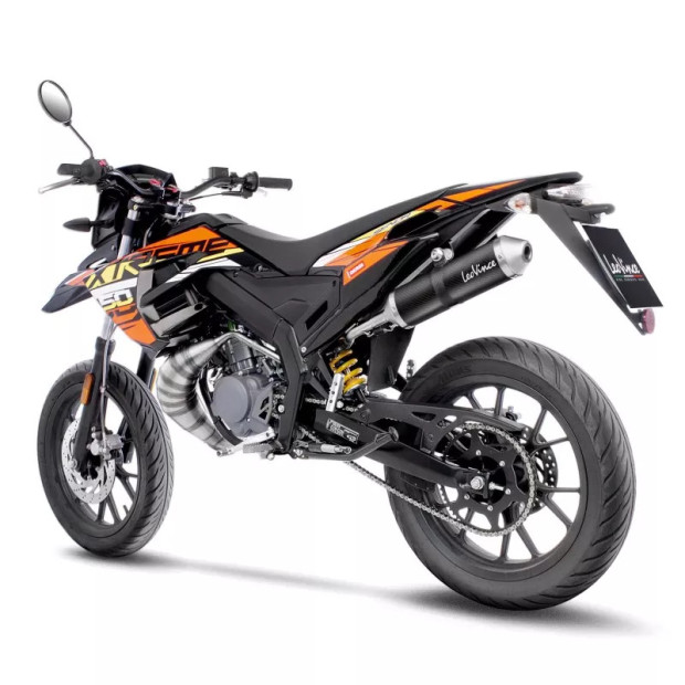 Collecteur d'échappement inox LEOVINCE - APRILIA SX / RX 50 / DERBI SENDA SMX / RACING / X-TREM / LIMITED 2018 - 2020
