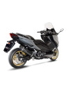 Ligne d'échappement complète LEOVINCE LV ONE EVO BLACK en inox / carbone - YAMAHA 530 T-MAX 2017-2019 / 560 T-MAX 2020-2024