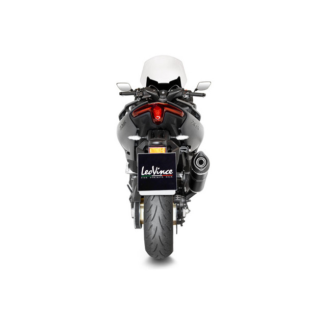 Ligne d'échappement complète LEOVINCE LV ONE EVO BLACK en inox / carbone - YAMAHA 530 T-MAX 2017-2019 / 560 T-MAX 2020-2024