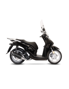 Ligne d'échappement complète inox noir LEOVINCE NERO - VESPA GTS 125 2017 - 2020