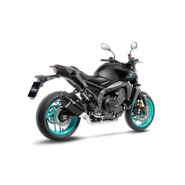 Ligne complète LEOVINCE SBK LV-14R BLACK en inox / carbone - YAMAHA 900 MT-09 / SP 2021-2025 - 900 XSR / GP 2022-2025