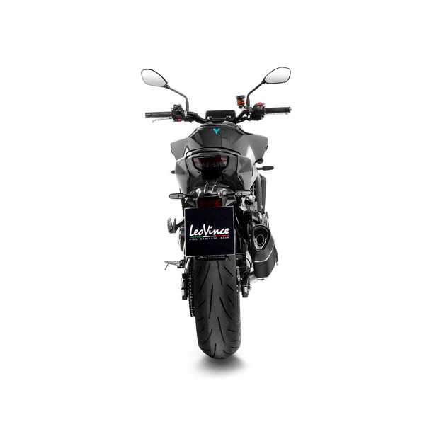 Ligne complète LEOVINCE SBK LV-14R BLACK en inox / carbone - YAMAHA 900 MT-09 / SP 2021-2025 - 900 XSR / GP 2022-2025