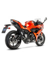 Ligne d'échappement complète LEOVINCE LV ONE EVO en carbone - KAWASAKI 650 NINJA / 650 Z 2017 - 2020