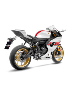 Ligne d'échappement complète LEOVINCE LV-10 en carbone / inox - YAMAHA 700 MT-07 - 700 XSR - 700 YZF-R7 2021 - 2024 2