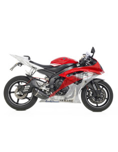 Ligne d'échappement complète LEOVINCE SBK FACTORY S en carbone - YAMAHA 600 YZF-R6 2006 - 2021