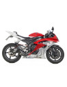 Ligne d'échappement complète LEOVINCE SBK FACTORY S en carbone - YAMAHA 600 YZF-R6 2006 - 2021