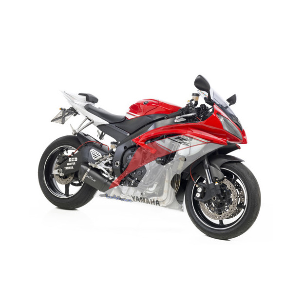 Ligne d'échappement complète LEOVINCE SBK FACTORY S en carbone - YAMAHA 600 YZF-R6 2006 - 2021