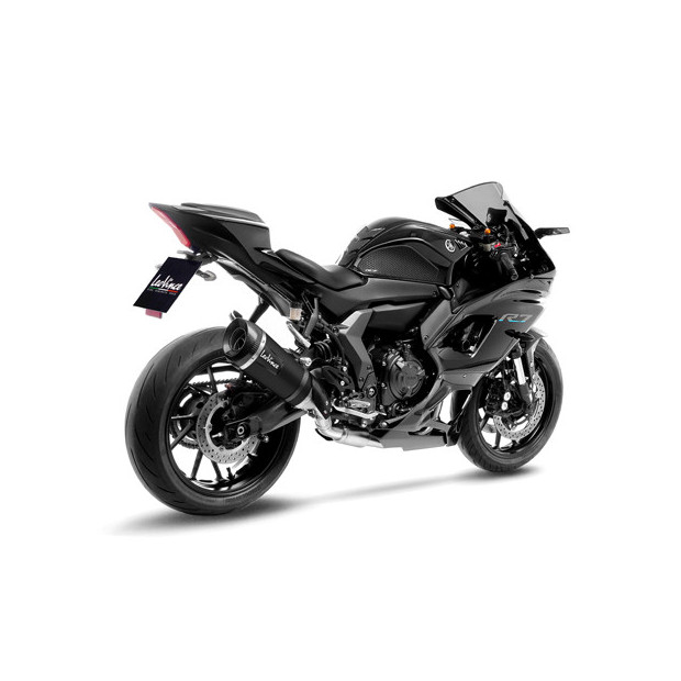 Ligne d'échappement complète LEOVINCE SBK FACTORY S noir en inox / carbone - YAMAHA 700 YZF-R7 2025-2026