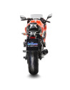 Ligne d'échappement complète LEOVINCE SBK LV ONE EVO inox / carbone - KAWASAKI 650 NINJA - 650 Z 2017 - 2020