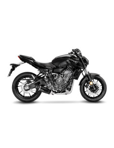 Ligne d'échappement complète LEOVINCE SBK LV ONE EVO en carbone - YAMAHA 700 MT-07 / 700 XSR / 700 YZF-R7 2021-2024 2