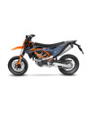 Ligne d'échappement complète LEOVINCE SBK LV ONE EVO inox / carbone - GAS GAS 700 SM 2022-2024 - KTM 690 SMC / ENDURO 2019-2024