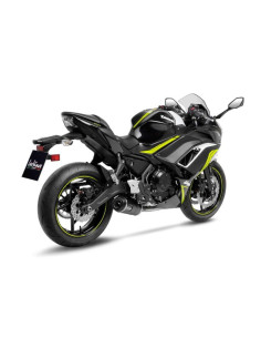 Ligne d'échappement complète LEOVINCE SBK LV ONE EVO en inox / carbone - KAWASAKI 650 Z / NINJA / VERSYS 2021-2024 2