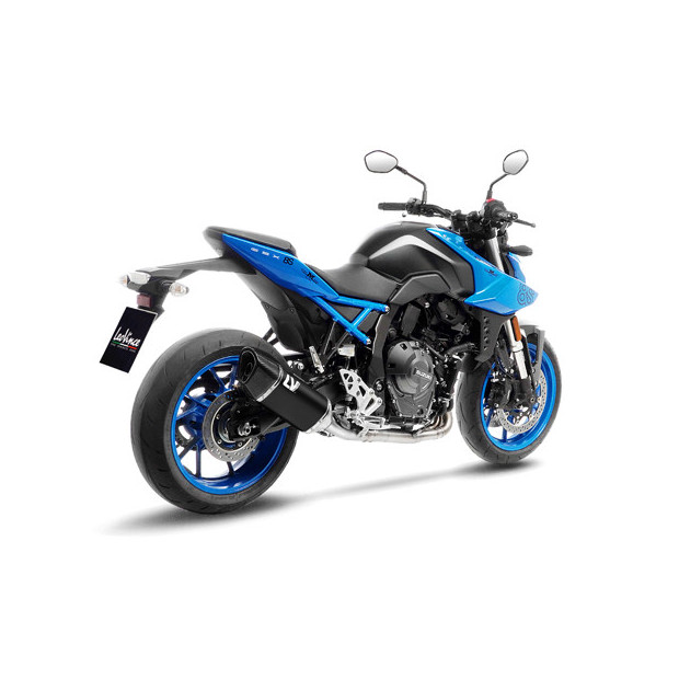 Ligne d'échappement complète LEOVINCE SBK LV-14R Black Edition en inox / carbone - SUZUKI 800 GSX-8R / GSX-8S 2023-2024