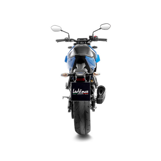 Ligne d'échappement complète LEOVINCE SBK LV-14R Black Edition en inox / carbone - SUZUKI 800 GSX-8R / GSX-8S 2023-2024