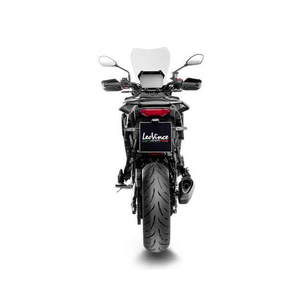 Ligne d'échappement complète LEOVINCE SBK LV-14R Black Edition inox / carbone - YAMAHA 900 TRACER 9 / GT / GT+ 2021 - 2025