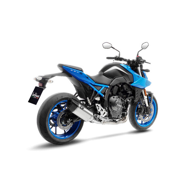 Ligne d'échappement complète LEOVINCE SBK LV-14R en inox / carbone - SUZUKI 800 GSX-8R 2024 - 800 GSX-8S 2023-2024