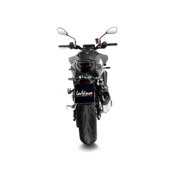 Ligne d'échappement complète LEOVINCE SBK LV-14R en inox / carbone - YAMAHA 900 MT-09 / SP 2021-2025 - 900 XSR / GP 2022-2025