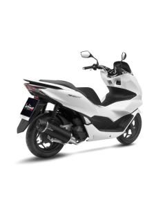 Ligne d'échappement complète LEOVINCE SBK NERO en inox / carbone - HONDA 125 PCX 2021 - 2024 2