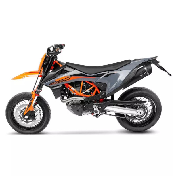 Pare-chaleur en carbone LEOVINCE - KTM 690 ENDURO R / SMC R 2019 - 2023