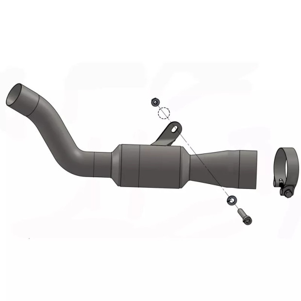 Silencieux de suppression de catalyseur LEOVINCE - KAWASAKI ZX-10R NINJA 2021 - 2023