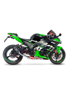 Silencieux en fibre de carbone LEOVINCE LV-10 - KAWASAKI ZX-10R / RR 2016