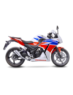 Silencieux inox LV-10 - HONDA CBR 300 R 2014-2017 - LEOVINCE