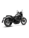 Silencieux LEOVINCE CLASSIC RACER noir inox - HONDA 1100 CMX REBEL 2021 - 2024
