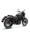 Silencieux LEOVINCE CLASSIC RACER noir inox - KAWASAKI 500 ELIMINATOR / SE 2024 - 2025