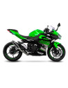 Silencieux LEOVINCE GP CORSA BLACK EDITION en inox - KAWASAKI 400 NINJA - 400 Z 2018-2023 / 500 NINJA - 500 Z / SE 2024-2025