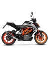 Silencieux LEOVINCE GP CORSA BLACK EDITION inox - KTM 125 DUKE 2021 - 2023 / 390 DUKE 2021 - 2023