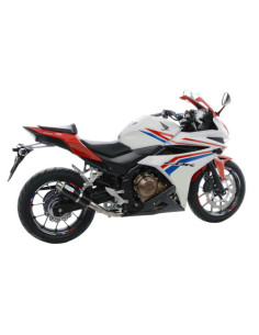Silencieux LEOVINCE GP CORSA en carbone - HONDA CB 500 F 2016 - 2018 / CBR 500 R 2016 - 2018 2