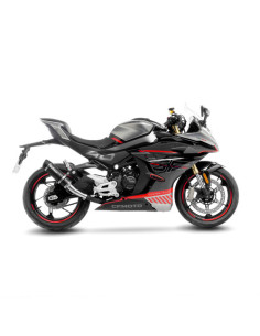 Silencieux LEOVINCE GP CORSA EVO en carbone - technopolymère - CF MOTO 450 SS / 450 SR 2023 - 2024