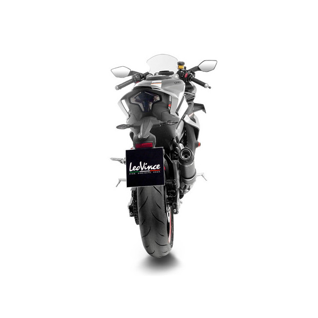 Silencieux LEOVINCE GP CORSA EVO en carbone - technopolymère - CF MOTO 450 SS / 450 SR 2023 - 2024