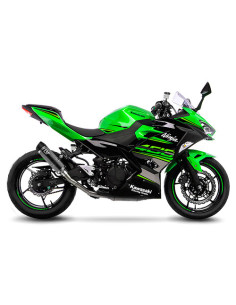 Silencieux LEOVINCE GP CORSA EVO en inox - technopolymère - KAWASAKI 400 NINJA - 400 Z 2018-2023 / 500 NINJA - 500 Z 2024-2025