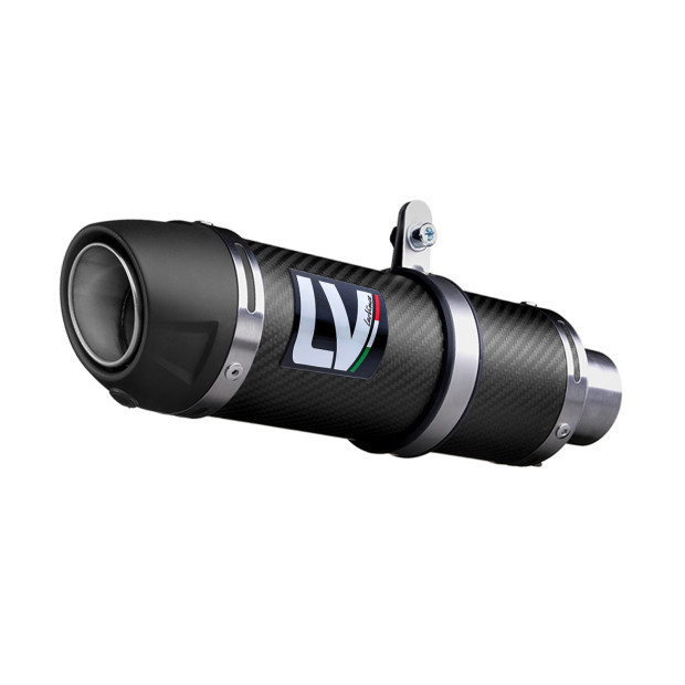 Silencieux LEOVINCE GP CORSA EVO en inox - technopolymère - KAWASAKI 400 NINJA - 400 Z 2018-2023 / 500 NINJA - 500 Z 2024-2025