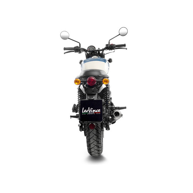 Silencieux LEOVINCE GP One en inox - ROYAL ENFIELD 350 HUNTER 2022 - 2024