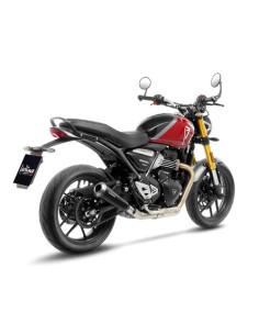 Silencieux LEOVINCE GP One inox - TRIUMPH 400 SPEED 2024 - 2025 / 400 SCRAMBLER X 2024 - 2025 2